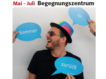 Veranstaltungen im BGZ von Mai bis Juli 2025