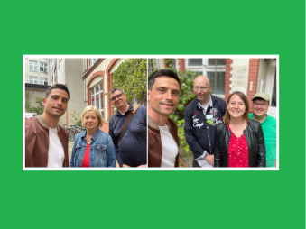 Blick hinter die Kulissen für  Bundestagsabgeordnete Gesine Lötzsch und Annika Klose 