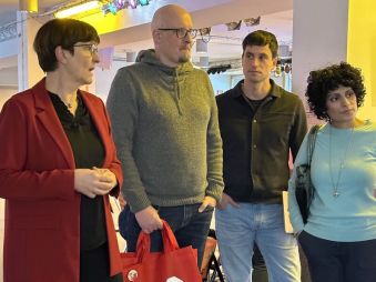 SPD-Besuch im Begegnungszentrum für Menschen mit und ohne Behinderungen von INTEGRAL